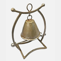 Vintage Handcrafted Dining Table Bell Nickel Plated - 2026091209UNQ