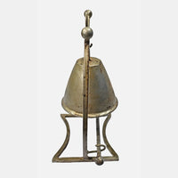 Vintage Handcrafted Dining Table Bell Nickel Plated - 2026091209UNQ