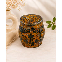 Handcrafted Paper Mache Vintage Floral Storage Box - 2026082817UNQ