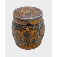Handcrafted Paper Mache Vintage Floral Storage Box - 2026082817UNQ