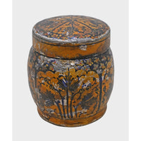 Handcrafted Paper Mache Vintage Floral Storage Box - 2026082817UNQ