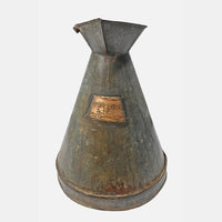 Antique Handcrafted Iron Measuring Pot - 2026091212UNQ