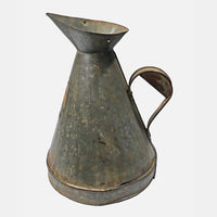 Antique Handcrafted Iron Measuring Pot - 2026091212UNQ