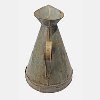 Antique Handcrafted Iron Measuring Pot - 2026091212UNQ