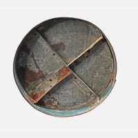 Antique Handcrafted Iron Measuring Pot - 2026091212UNQ