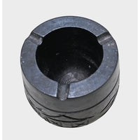Hand-Carved Black Stone Cigar Ash Holder - 2026082816UNQ