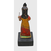 Handcrafted Wooden Radha Ji Statue – Traditional Rajasthani Folk Art - 2026082614UNQ
