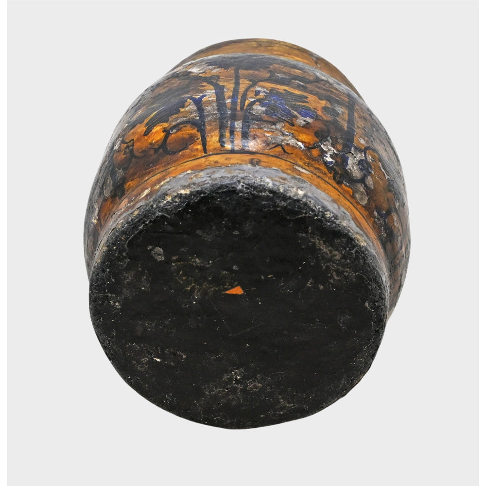 Antique-style painted finish on handcrafted box