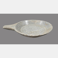 Antique Handicrafted White Marble Grinding Bowl called Karal With Mortar - 2026091125UNQ