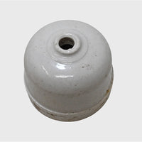 Antique Ceramic Light Holder  with Brass Detailing  Made in England - 2026090201UNQ