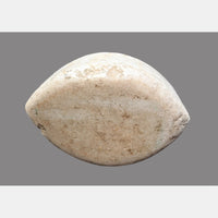 Antique  Handicrafted White Marble Grinding Bowl called Karal - 2026091102UNQ