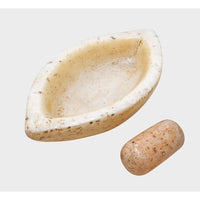 Handcrafted Natural Stone Mortar & Pestle – Traditional Marble Spice Grinder - 2026082906UNQ