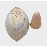 Handcrafted Oval Marble Mortar & Pestle – Traditional Stone Spice Grinder -