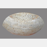 Antique Handicrafted White Marble Grinding Bowl called Karal With Mortar - 2026091111UNQ