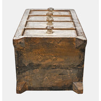 Vintage Handcrafted  Rustic Distressed 4-Drawer Organizer Chest - 2026083108UNQ