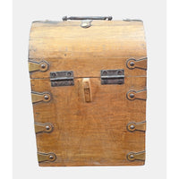 Vintage Handcrafted Wooden Wine Box  Bottle Storage Case - 2026083110UNQ