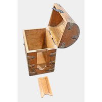 Vintage Handcrafted Wooden Wine Box  Bottle Storage Case - 2026083110UNQ