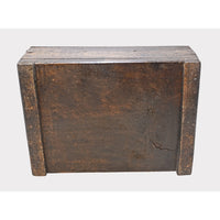 Handcrafted Vintage Wooden Spice Box – Rustic Antique Masala Organizer - 2026083106UNQ