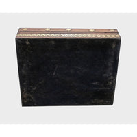 Handcrafted Wooden Storage Box – Traditional Miniature Art Jewelry & Keepsake Chest - 2026082902UNQ