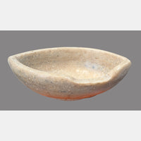 Antique  Handicrafted White Marble Grinding Bowl called Karal - 2026091114UNQ