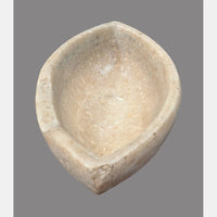 Antique  Handicrafted White Marble Grinding Bowl called Karal - 2026091114UNQ