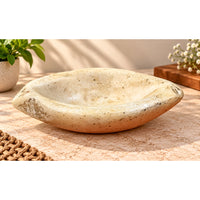 Antique Handicrafted White Marble Grinding Bowl called Karal - 2026091121UNQ
