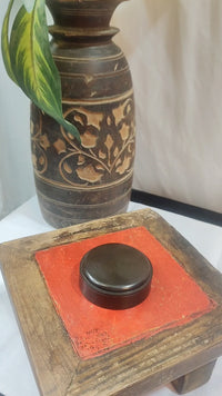 Antique Bakelite Electrical Junction Box – Brass Terminals, Made in England - 2026090202UNQ