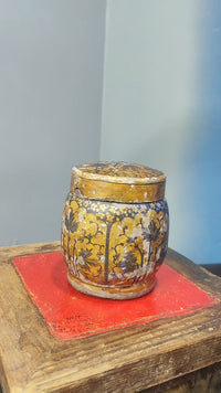 Antique Handcrafted & Fine Hand Painted  Papier Mâché  Box  - 2026082805UNQ