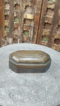 Handcrafted Brass Decorative Storage Box - 2026081503UNQ