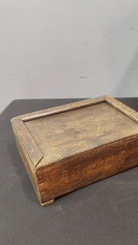 Handcrafted Vintage Wooden Spice Box – Rustic Antique Masala Organizer - 2026083106UNQ