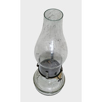 Vintage Antique Glass Chimney Kerosene Oil Lamp – Rustic Traditional Lantern - 2026082801UNQ