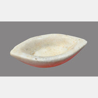Antique  Handicrafted White Marble Grinding Bowl called Karal - 2026091109UNQ