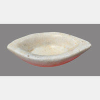 Antique  Handicrafted White Marble Grinding Bowl called Karal - 2026091109UNQ
