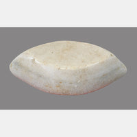 Antique  Handicrafted White Marble Grinding Bowl called Karal - 2026091109UNQ