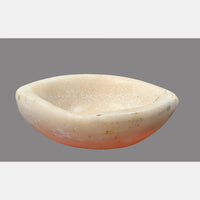 Antique  Handicrafted White Marble Grinding Bowl called Karal - 2026091106UNQ