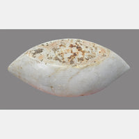 Antique Handicrafted White Marble Grinding Bowl called Karal With Mortar - 2026091112UNQ