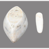 Antique  Handicrafted White Marble Grinding Bowl called Karal With Mortar - 2026091103UNQ
