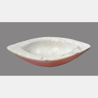 Antique  Handicrafted White Marble Grinding Bowl called Karal - 2026091108UNQ