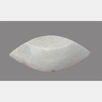 Antique  Handicrafted White Marble Grinding Bowl called Karal - 2026091108UNQ