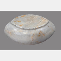 Antique Handicrafted White Marble Grinding Bowl called Karal With Mortar - 2026091110UNQ