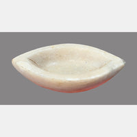 Antique  Handicrafted White Marble Grinding Bowl called Karal - 2026091117UNQ